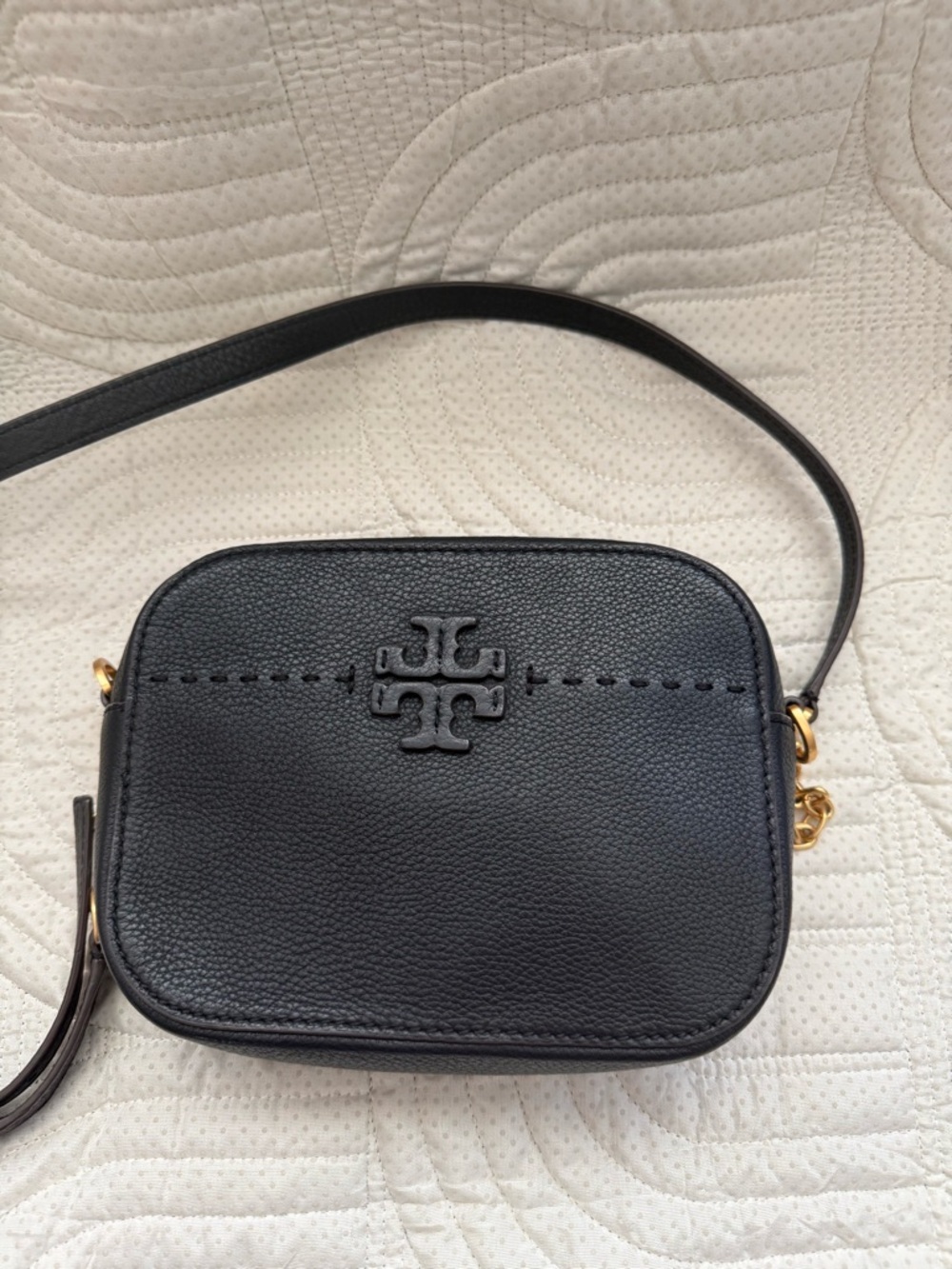 Tory Burch Black Leather Crossbody Bag

Great used condition